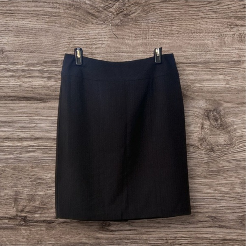 Worthington‎ Pinstripe Pencil Skirt Career Office Wear Dark blue Size 10